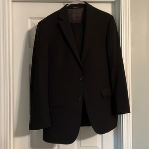 Mens 40L black suit